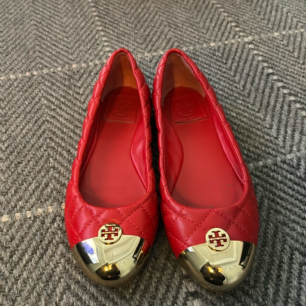 Red Tory Burch flats